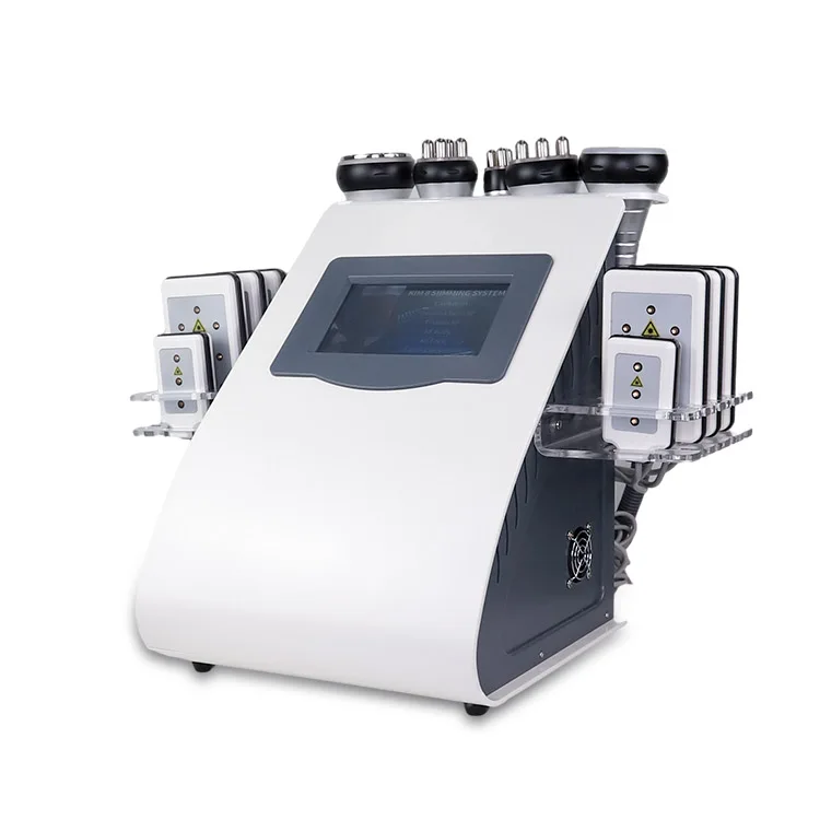 

Portable Cavitation Lipo Laser Slim Cavitation RF Slimming 6 In 1 80K Ultrasonic RF Lipo Laser Weight Loss Machine