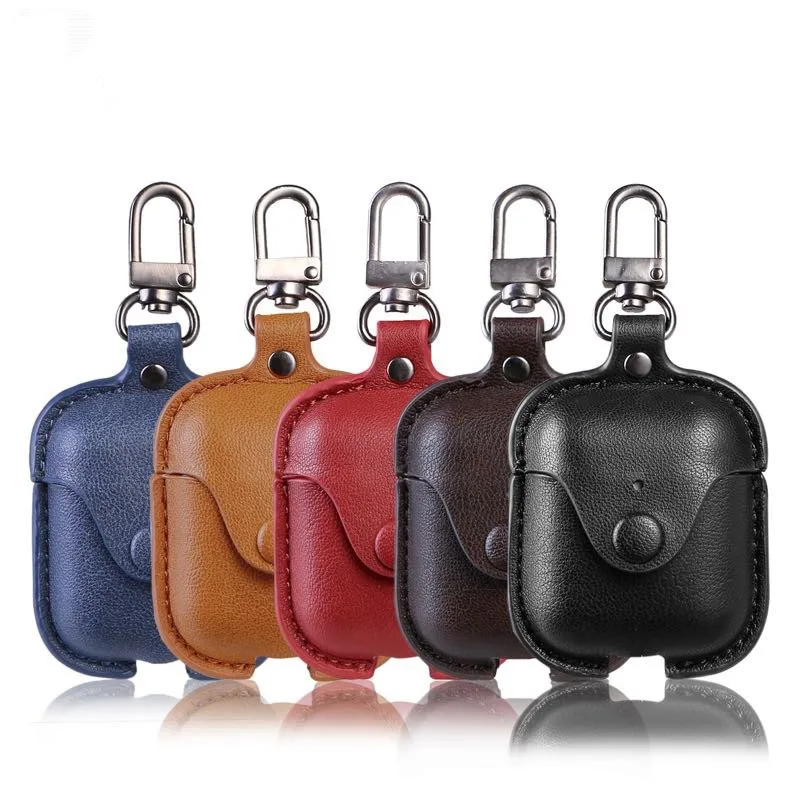 

Custom Luxury PU Leather Case For Airpods Pro 2 3, Multi colors