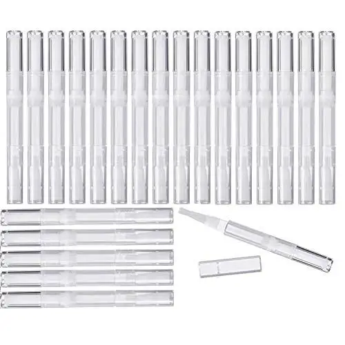 

HOT SALE 1.5ml 2ml 3ml 4ml 5ml Empty Nail Oil Pen with Brush Tip Cosmetic Lip Gloss Container Applicators Eyelash Growth