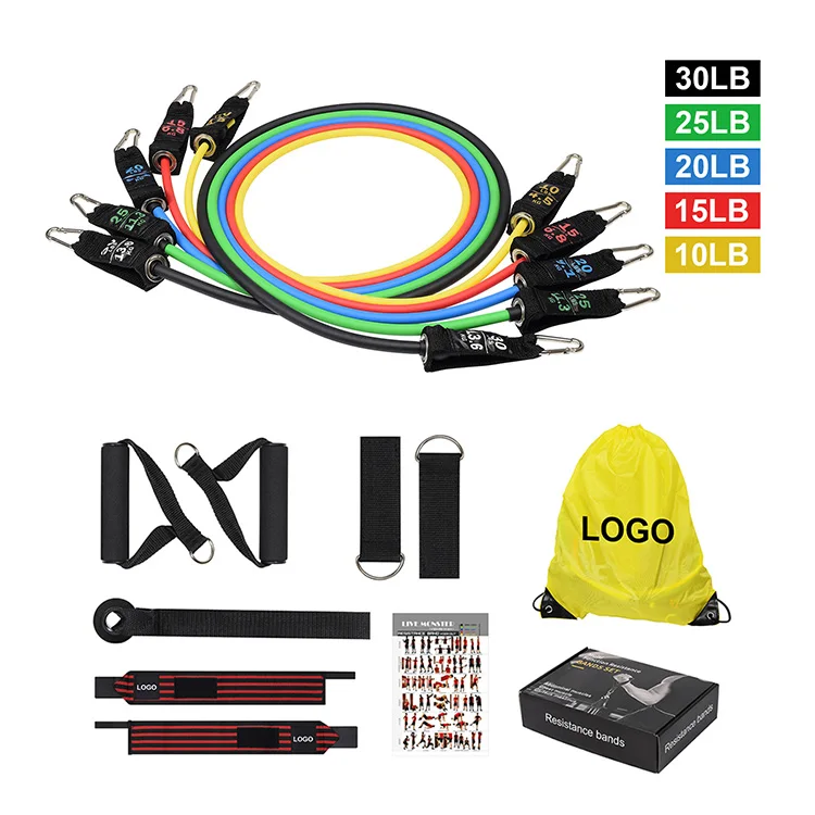 

Resistant elastic band de Custom design resistance band adjustable 2020