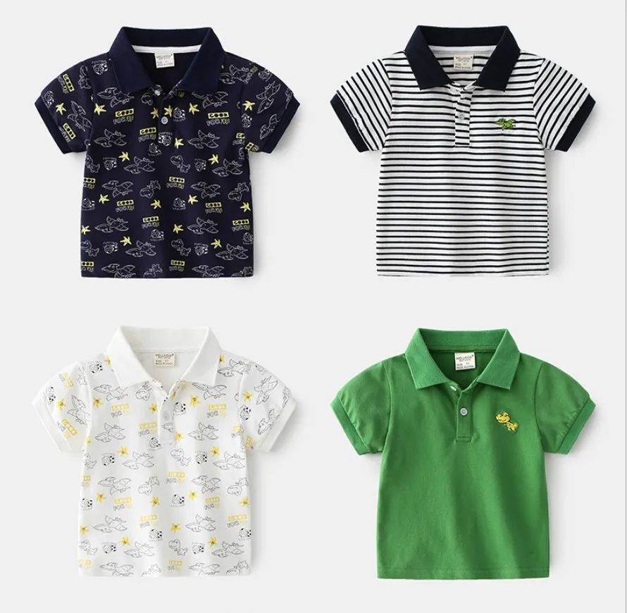 

Kid Boy Summer Polo T-shirt