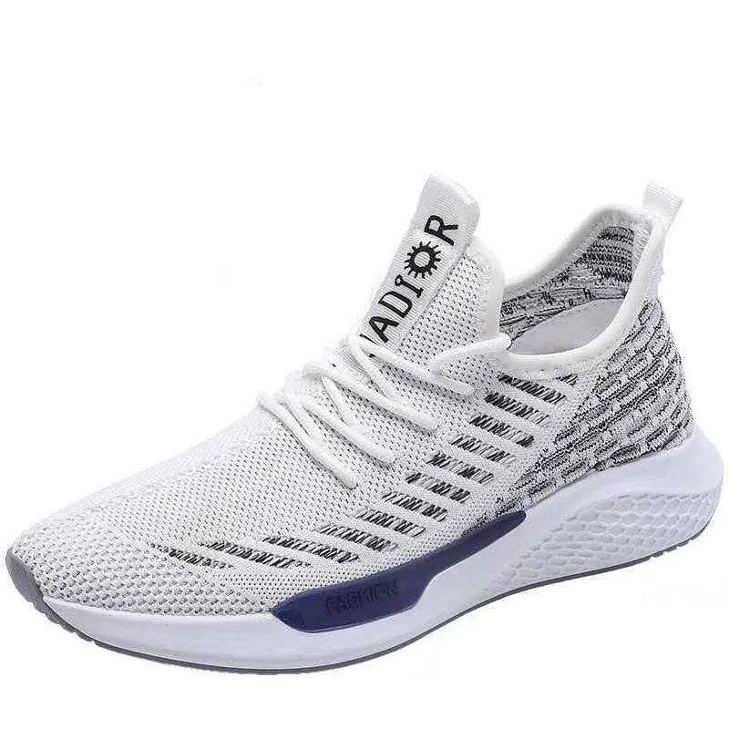 

Super Cheap Men Sneaker Breathable Flying Knitted Sports Men's Shoe