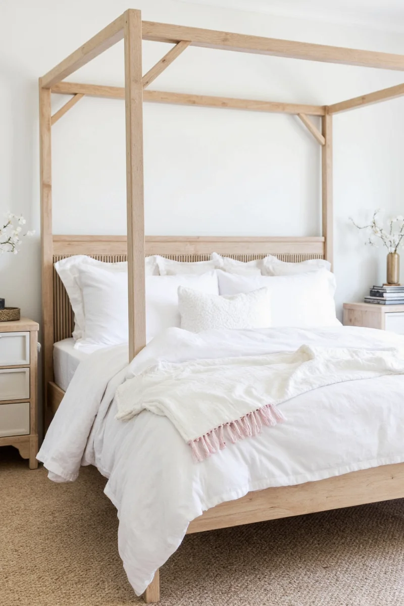 Seasonal sales calendar highlighting best months to buy farmhouse beds