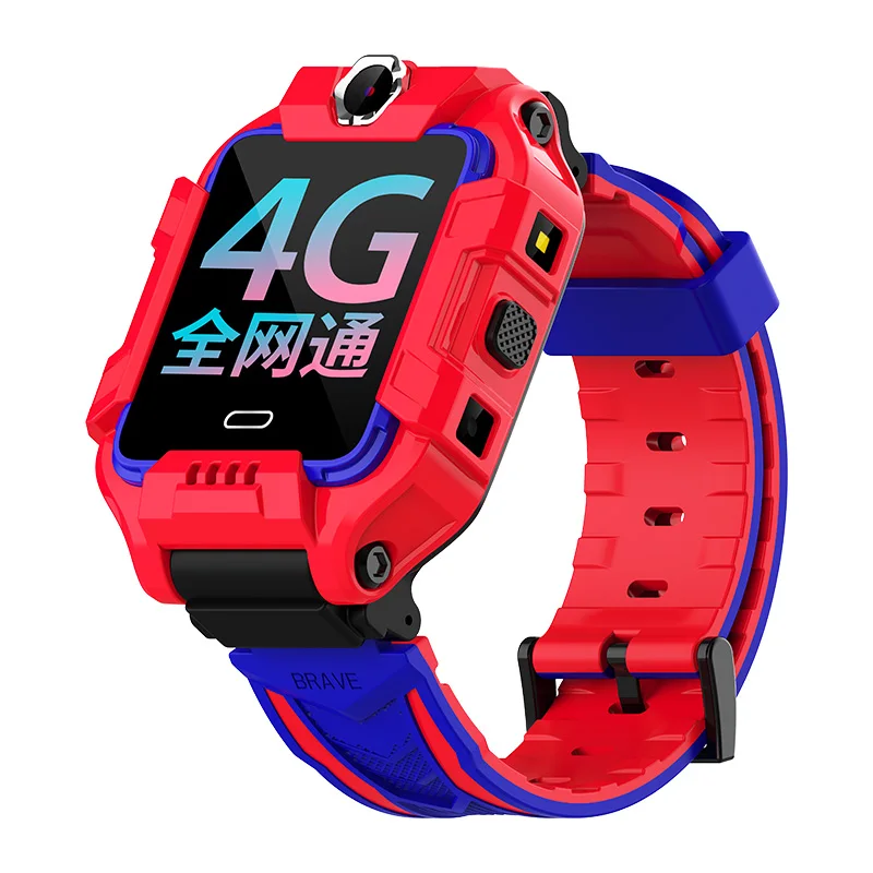 

4G full netcom HD video call 1.4 inch colorful screen waterproof Y99A children smart watch for child, Green,purple