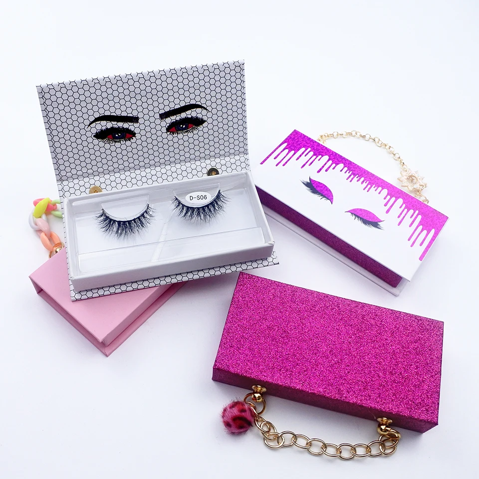 

Hot Product Mink Eyelashes 25mm Fluffy Customized Mink Lashes