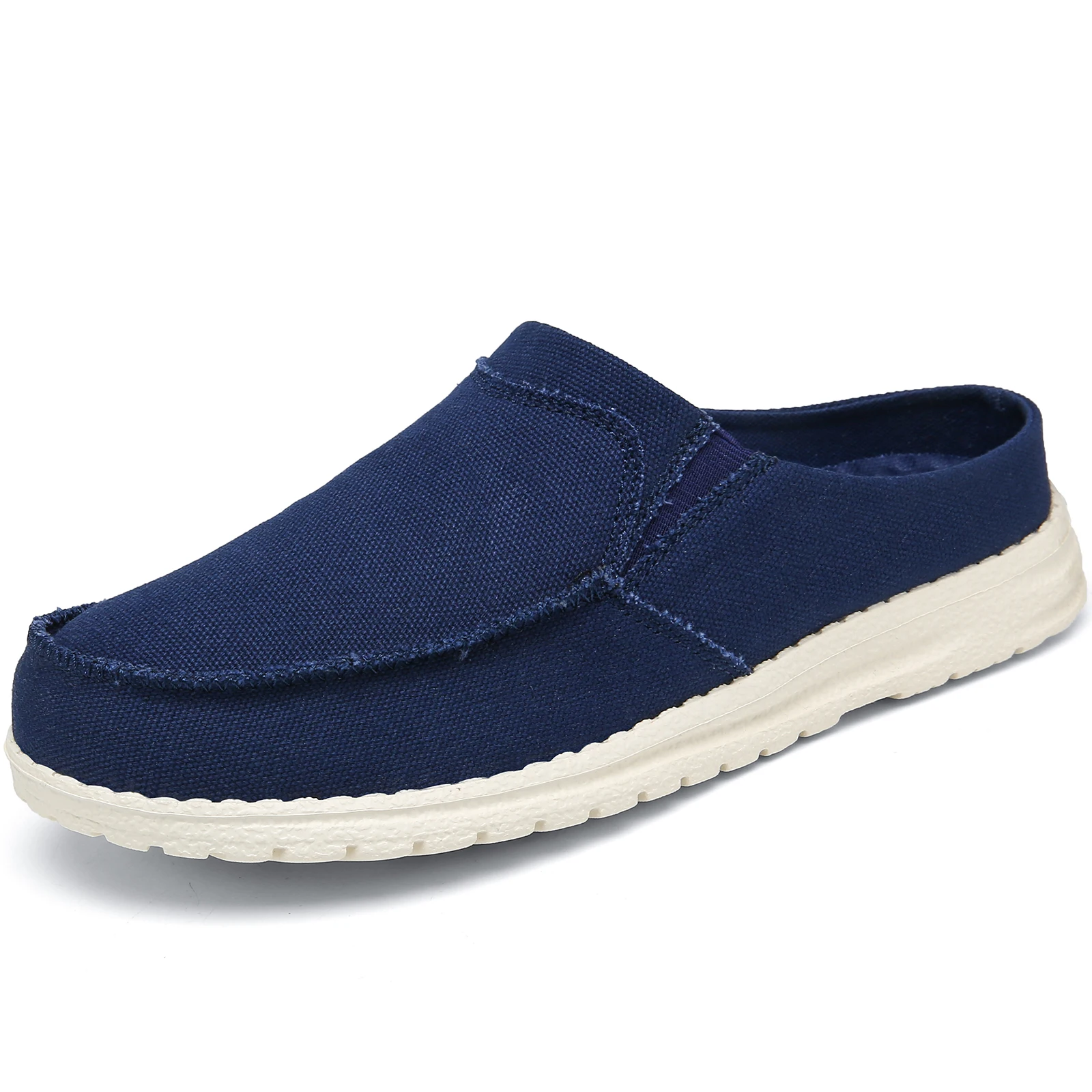 

Comfortable Sneakers Vulcanize Sports Shoes Men's Slip on Canvas Casual Shoes, 5 colors