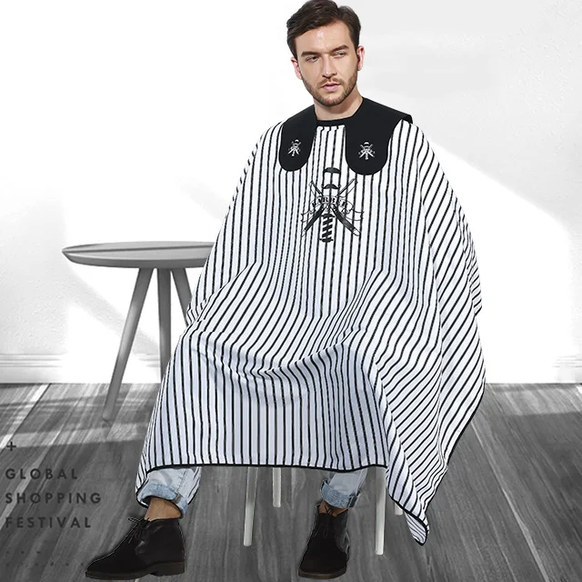 

salon barber cheap designer waterproof hairdressing custom christmas durable logo cutting hair cape