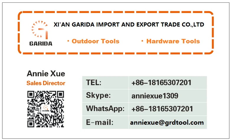 Garida-Annie name card