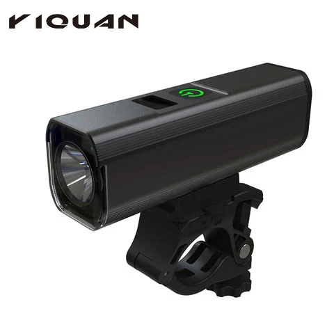 

1200 Lumen Power Bank Function LED Bicycle Lamp with Digital Display Aluminum Alloy Rechargeable Bike Light, As shown