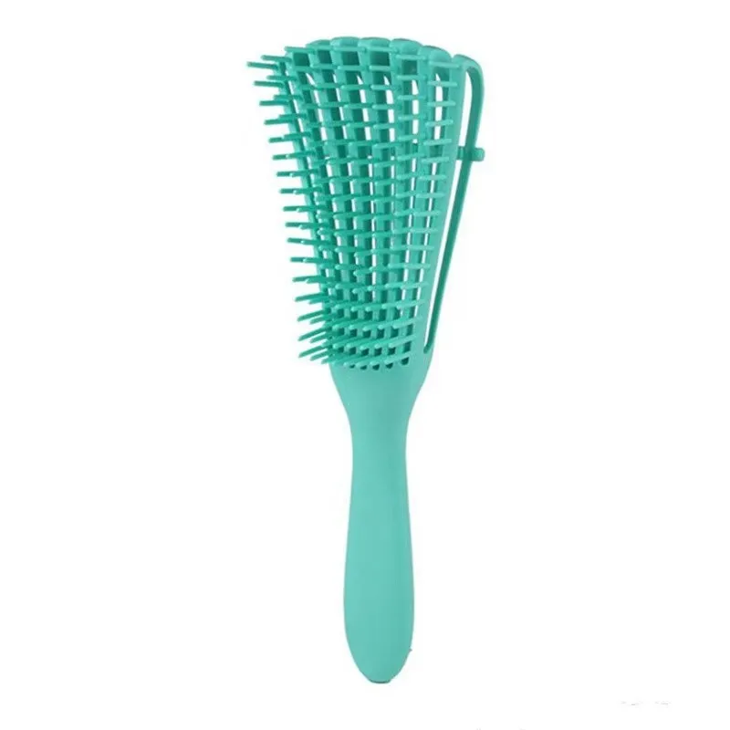 

Promotion cheap salon anti static flex styling professional comb smoothing detangling hairbrush, 7 colors