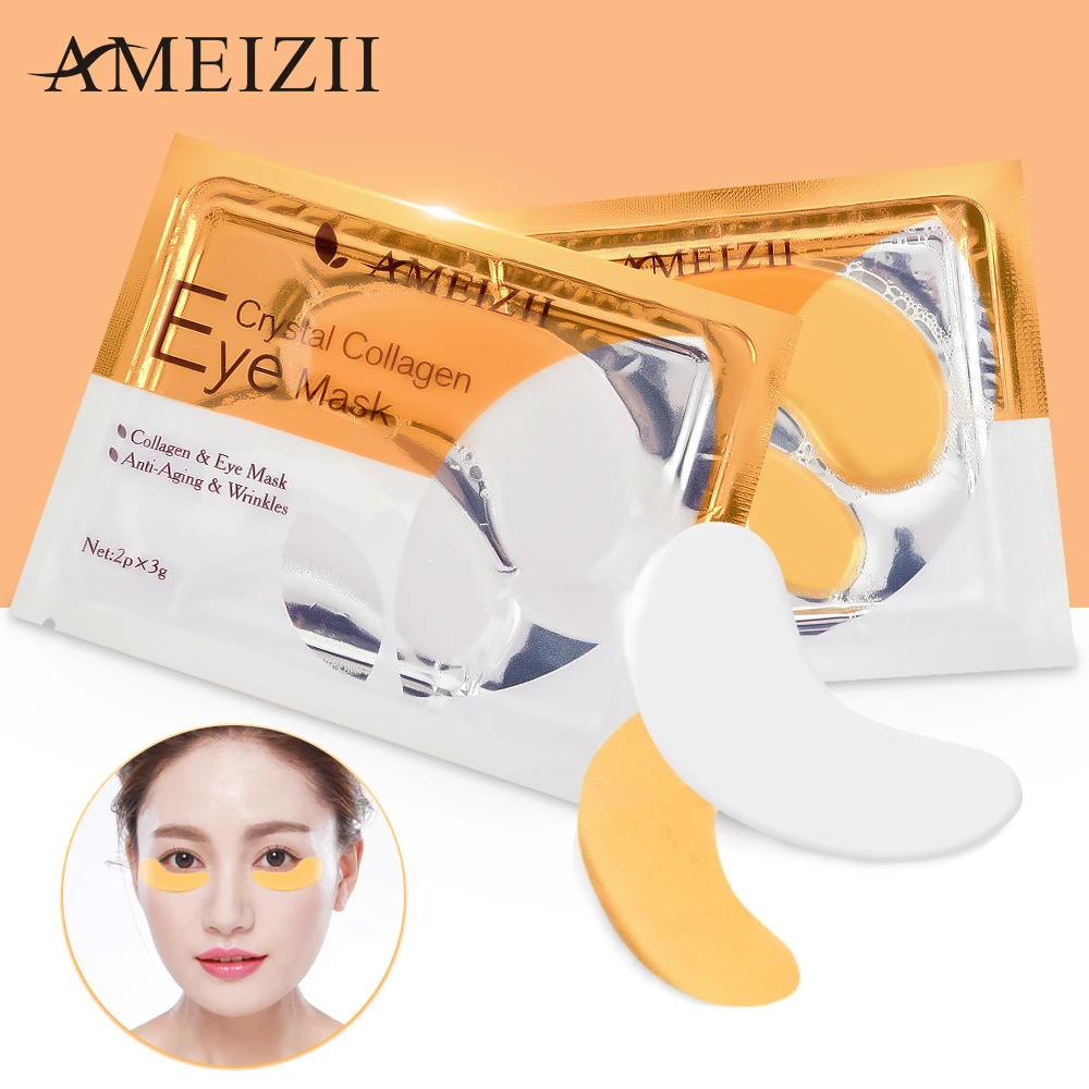 

Private Label Dark Circle Removal Under Eye Care Mask Hydrogel Hyaluronic Acid Gel Anti Aging Gold Crystal Collagen Eye Patch