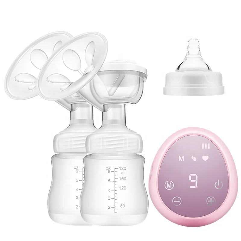 

New Hospital Grade Quality Electronic Wireless Maternity Handsfree Double Machine Milk Silicone Electric Breast Pump