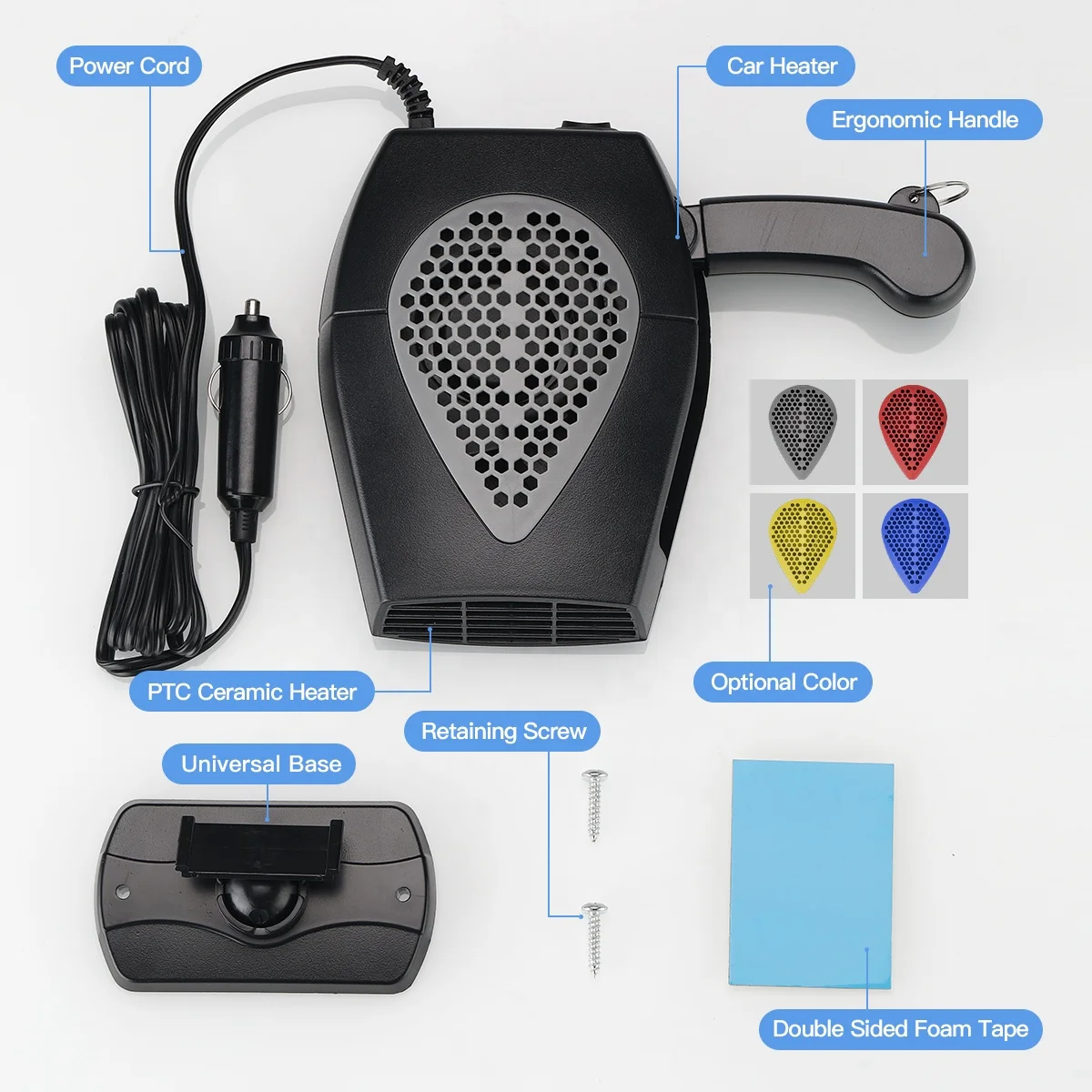 Hotselling 12v Electric Car Heater Fan Auto Heater Fan For Car Buy