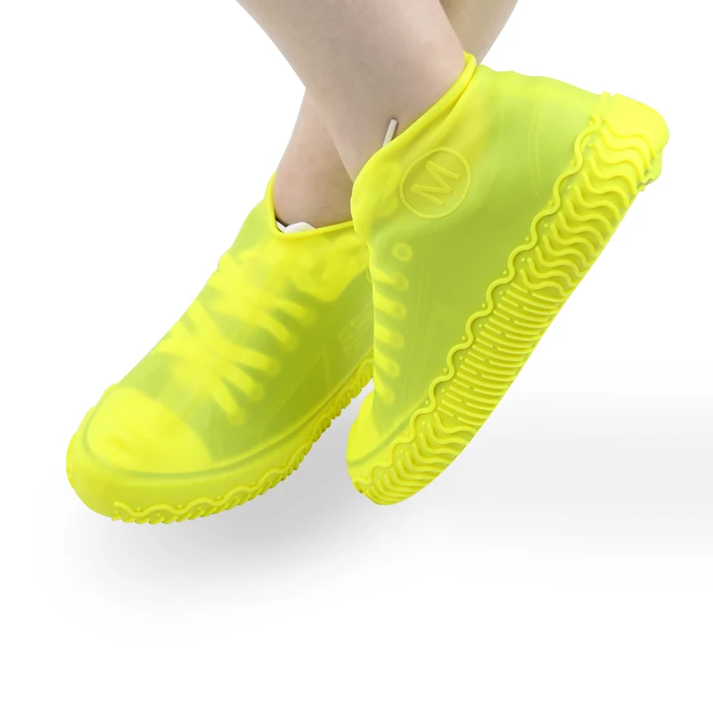 

Eco-friendly non- slip rainy shoe Covers waterproof silicone Shoe Cover, Blue/pink/yellow/white/black