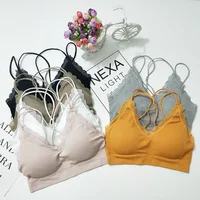 

Manufacturer supplier women sports underwear lace bra underclothes undies