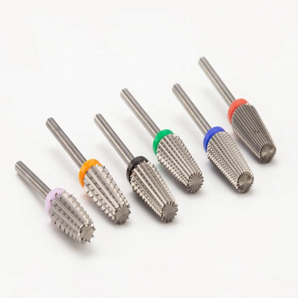 

Super Quality Professional Safety 5 in 1 Nail Bits Carbide Nail Drill Storage, Original