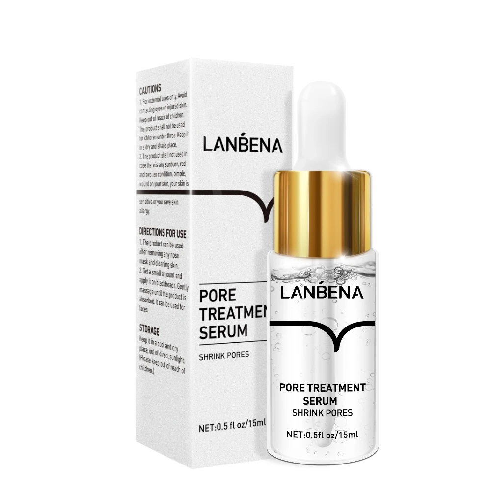 

LANBENA Pore Refining Serum Pore Removal Skin Revitalizer Skin Repair, Clear