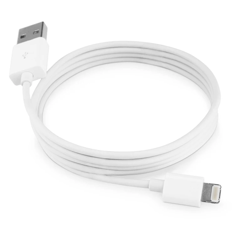 

High quality USB Charging cable for iphone 2.1A Fast charger data cable USB, White