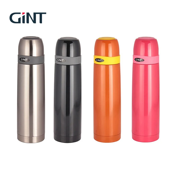 

GiNT 460ml Good Quality Stainless Steel Vacuum Flask Custom Design Insulated Water Bottles for Drinking Water, Customized colors acceptable