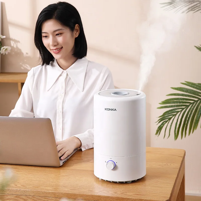 

KONKA Cool Mist Humidifier 4L Humidifiers for Large Bedroom Living Room Office Auto-Off Whisper Quiet Lasts up to 40 Hours