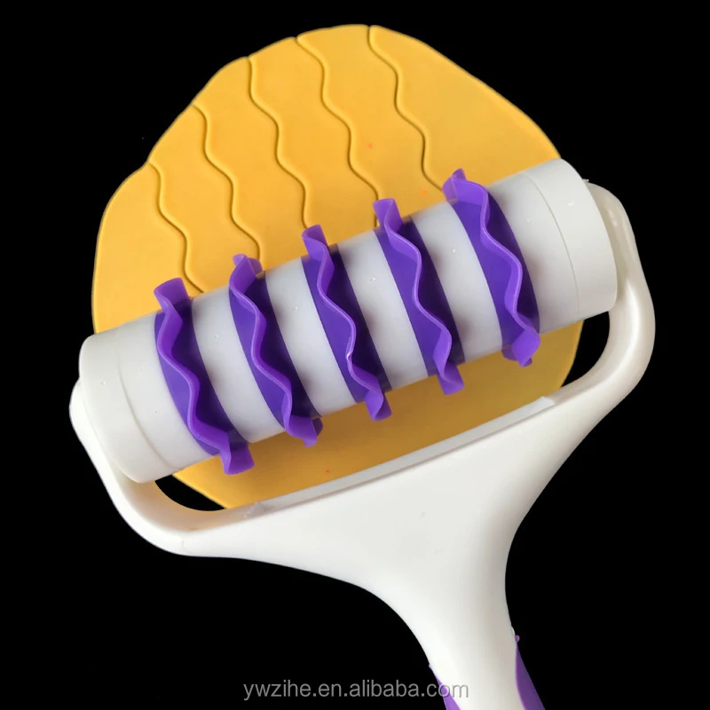 Fondant Rolling Strip Cutter Ribbon Cutter Tool Cake Rolling Embosser