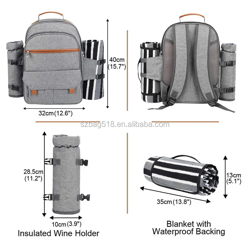 Outdoor waterproof cooler picnic backpack