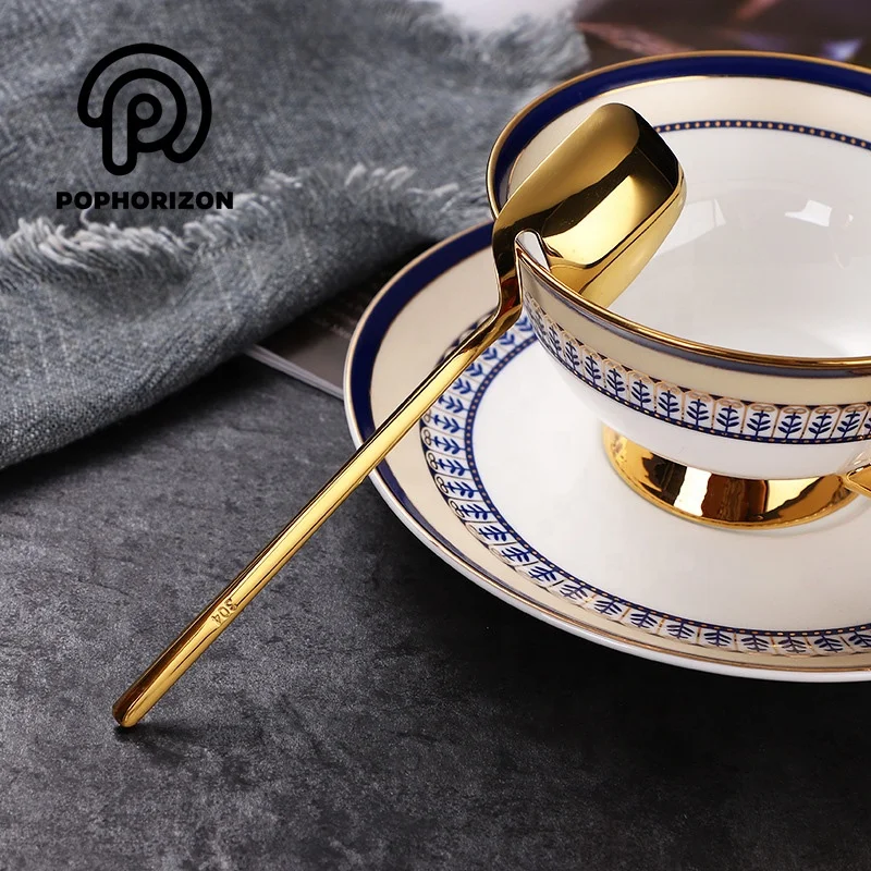 

Pophorizon High Quality 304 Stainless Steel Spoon Coffee Spoon