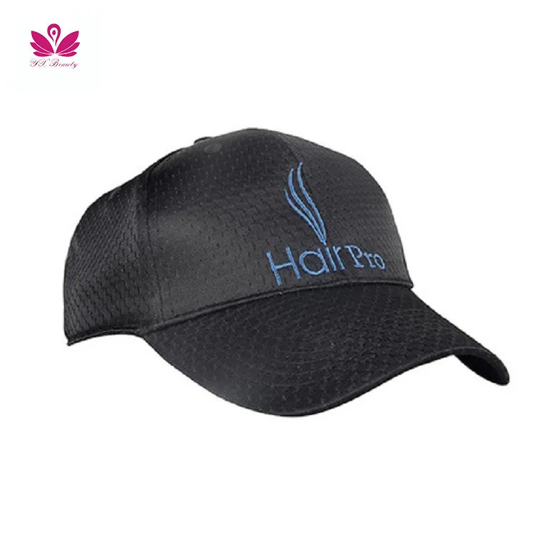 

Factory price Laser Hair Regrowth Helmet Hair Care hat growth hat Therapy Anti-hair Loss device, Black