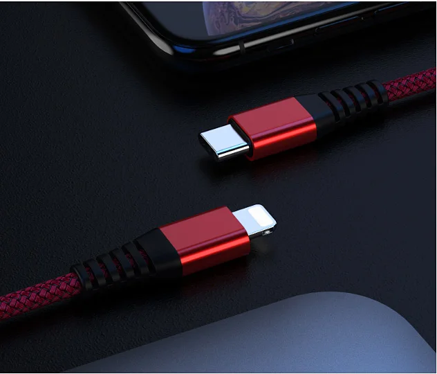 LAIMODA18W PD phone charger cable fast charging cables data cable for iphone charger type c wholesale for iphone cable - ANKUX.COM