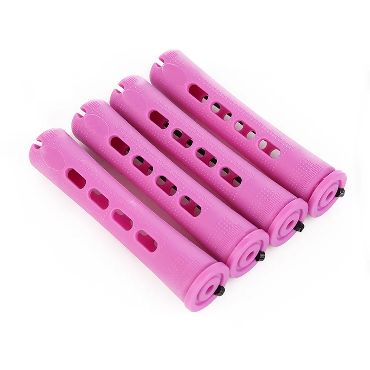 

Top Seller hair curler rollers good price salon & home use DIY hair dressing tool curl rod, Purple ,could be customized