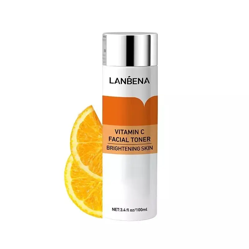 

LANBENA Vitamin C Toner Facial Tender Moisturizing Whitening Fading Dark Spots Anti-aging Anti-wrinkle Brighten Skin Care 100ML