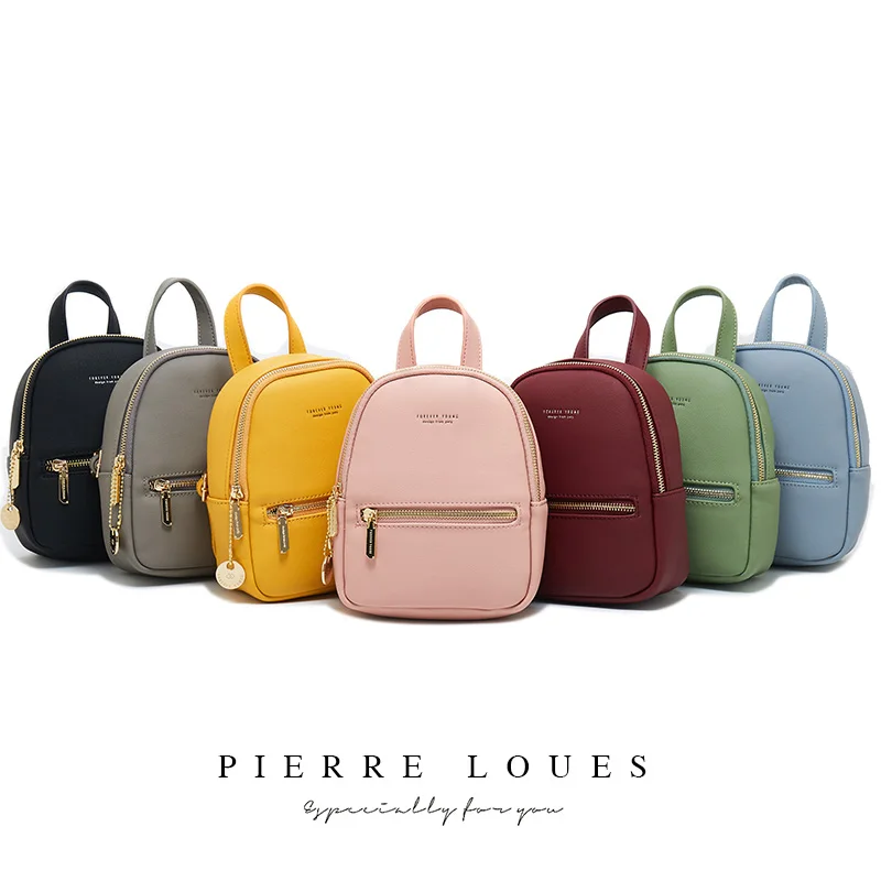 
Women Pu Leather Backpack 