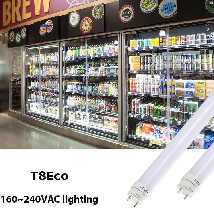 T8 LED light 8W 220V fluorescent lights for shop supermarket under cabinet display led lighting