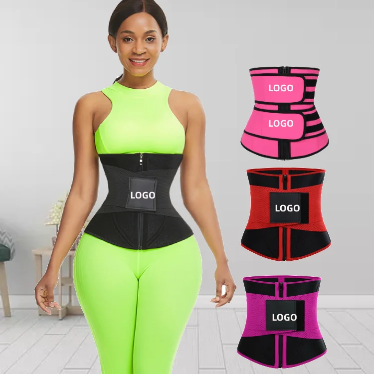 

Body Shaper Shapewear Double Compression Trimmers Latex Cincher Slimming Belts Tummy Trimmer Abdominal Binder Waist Trainer