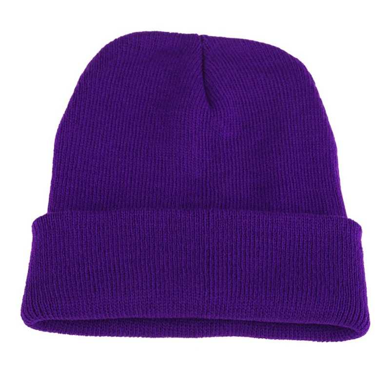Custom Made Embroidered Acrylic Knitted Beanie