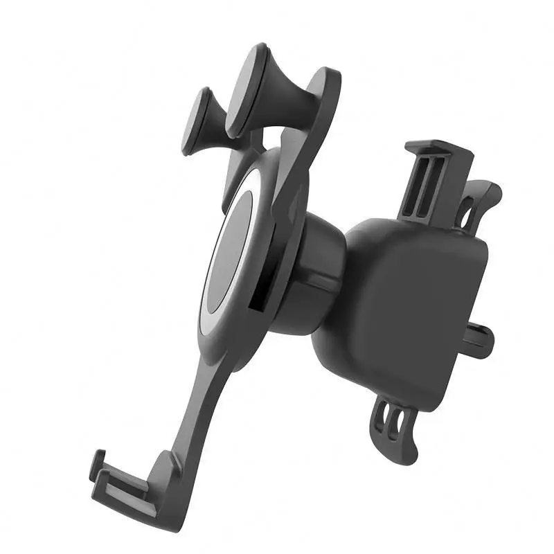 

Airvent phone holders REKuv wireless charger car phone holder, Black