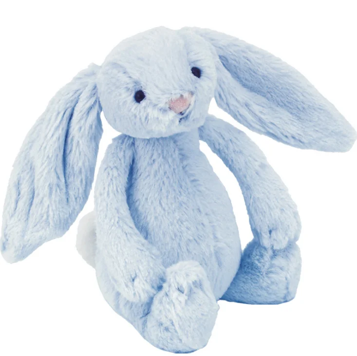 

factory wholesale bedtime plush toy stuffed animal soothing sleeping doll cute lop-eared rabbit plush toy, As picture