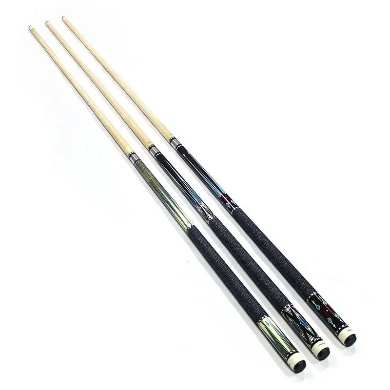 High End Canadian Maple Wood 58 12.5mm Tip 1/2 Jointed  Billiard Pool Cue Stick