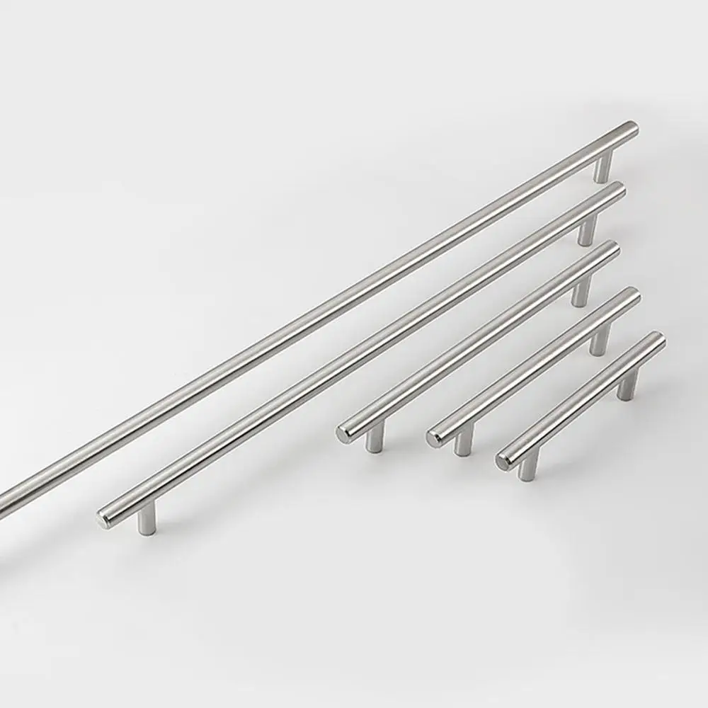 

SS Hardware Door Cabinet Kitchen Furniture T Bar Stainless Steel Pull Handle/