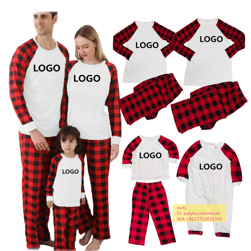 

Custom blank white 2021christmas pajamas pjs family matching kids christmas pajamas children sleepfamily christmas pajamas, Picture