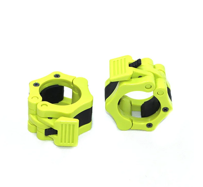 

Wholesale nice price fashion popular Plastic Bumper Barbell Weight Lifting Accessories Locking