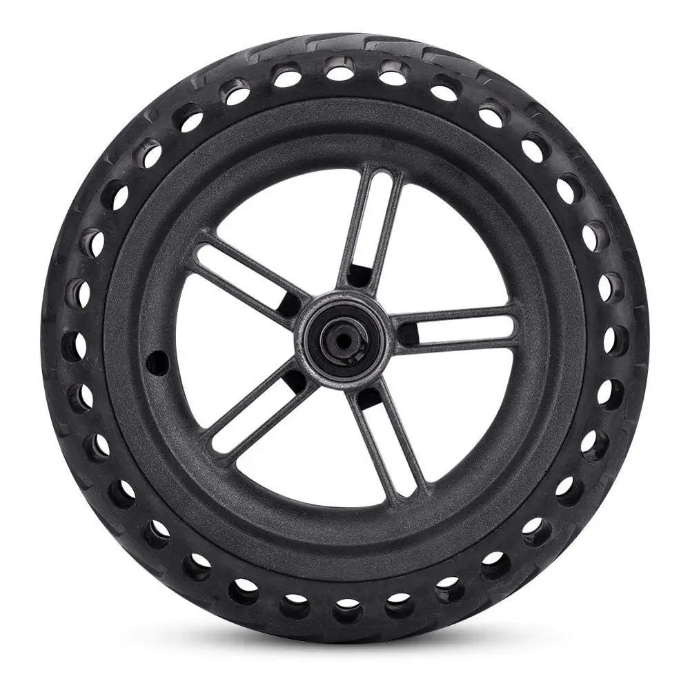 

8 1/2 Hub Rear Wheel with Solid Tyre for Xiaomi M365 Electric Scooter, Black