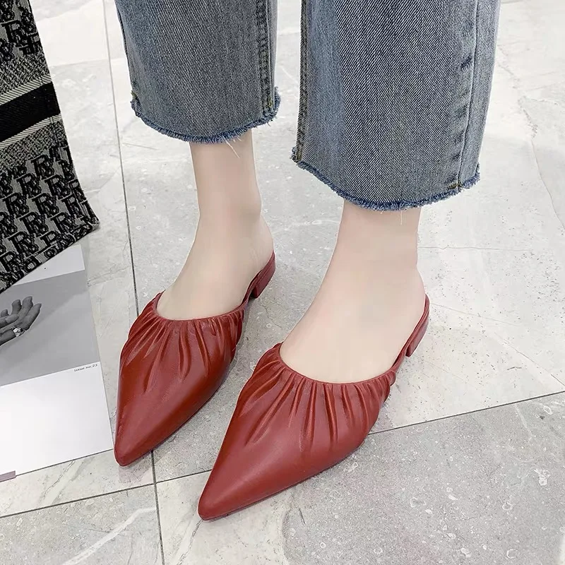 

2022 low Price Supplier Slippers for Women PVC Cusp intellectual Outdoor Female Ladies elegant Flat Slippers