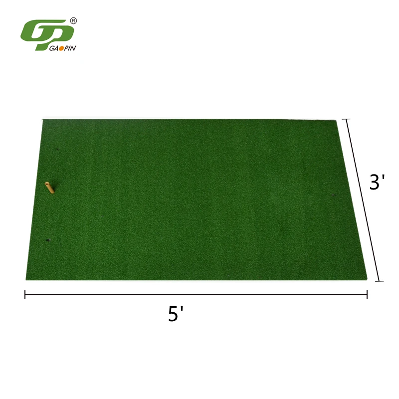 

3 x 5 Feet Large Size Golf Hitting Mat High Quality Golf Practice Mat Folding Golf Training Mat for Indoor Outdoor Backyard