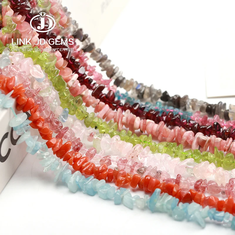 

3-8mm Gemstone Bead Loose Bead Genuine Quartz Agate Jade Hight Quality Chip Beads Wholesale Manufacturer Color Weight