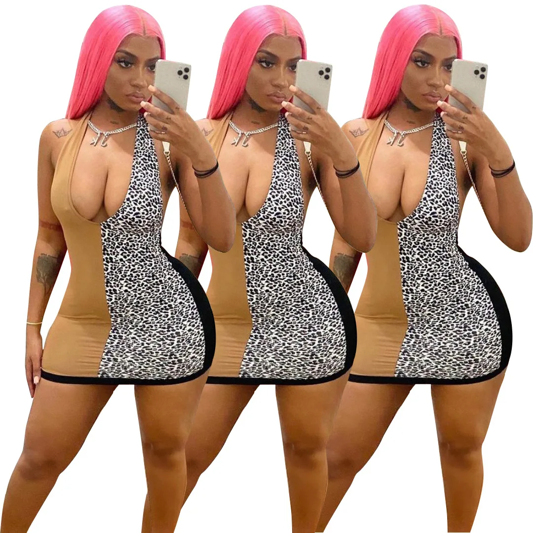 

2021 New Matching Color Cross Shoulder Strapless Back Dress Club Dresses, White,balck,orange