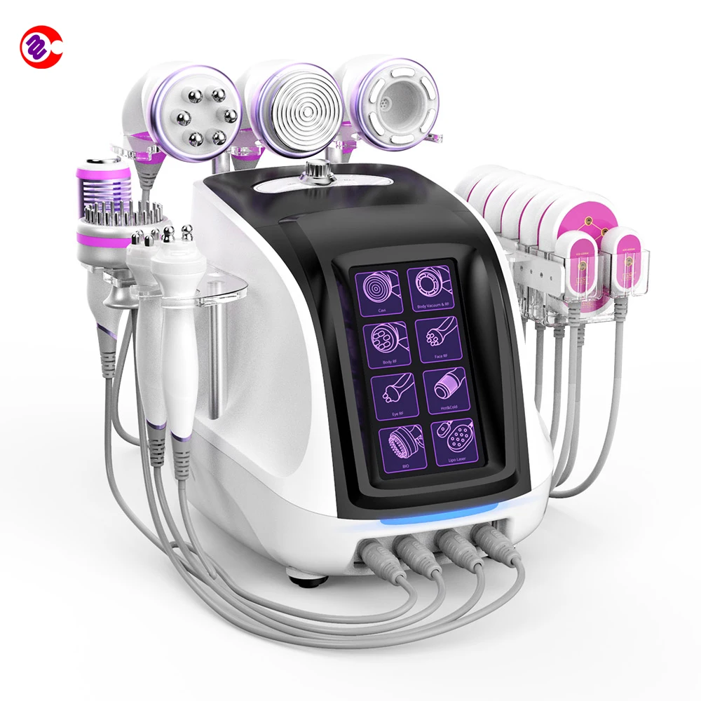 

New 40k Radio Frequency Cavitation 2.5 Vacuum Slimming Wrinkle Removing Machine, White