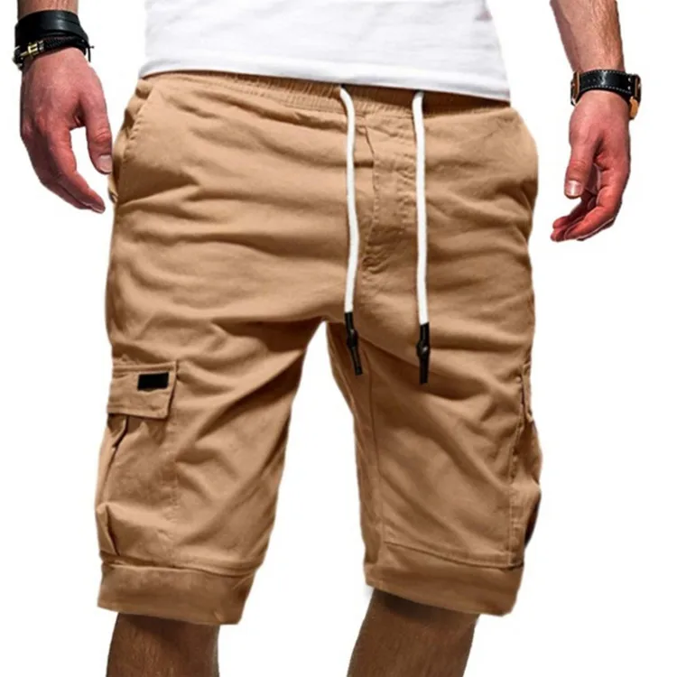 

Elastic Waist Hot Sale Men Cargo Shorts High Quality Fashion Shorts