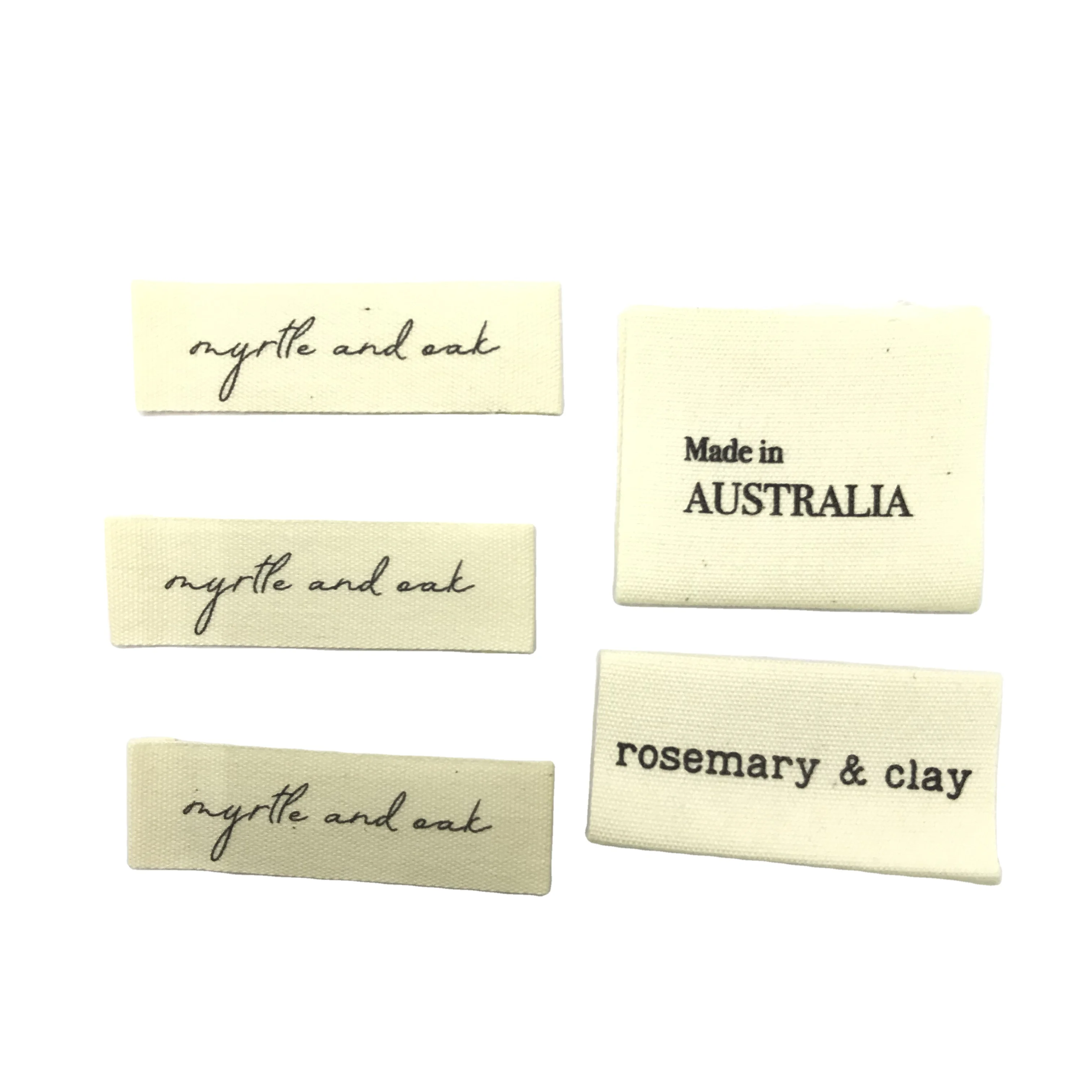 

Wash label Custom Logo woven label printed clothing label, Custom color