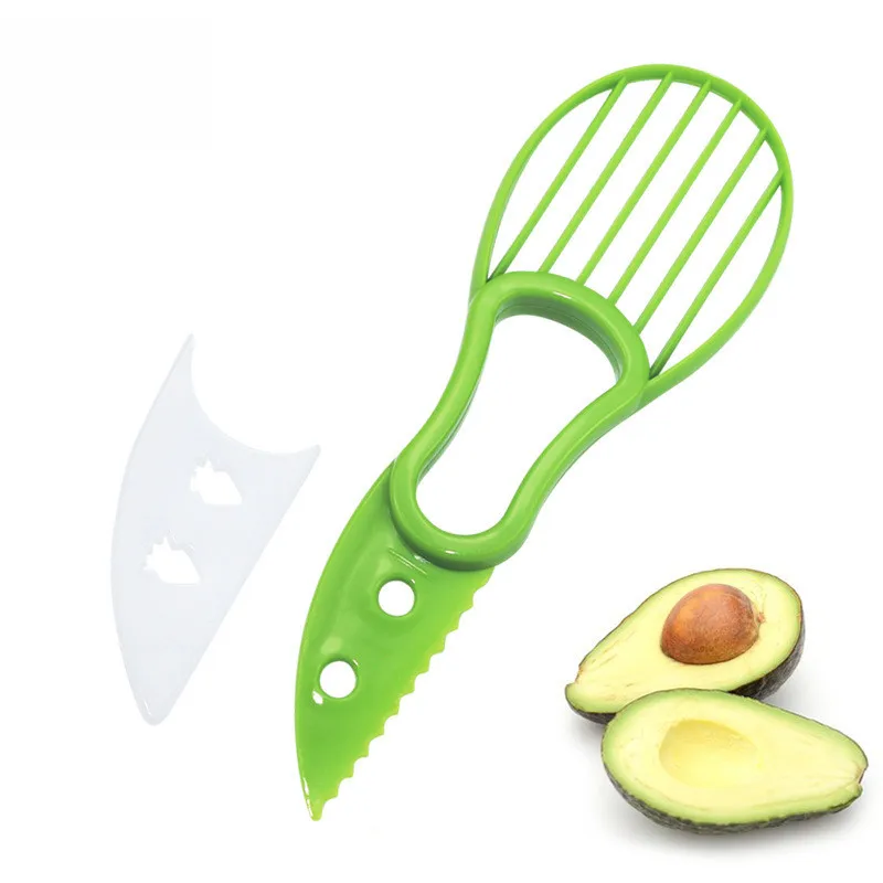 

Multifunctional Avocado Knife Avocado Slicer Household Fruit Cutter Peeling And Shelling Meat Separator, 2 color